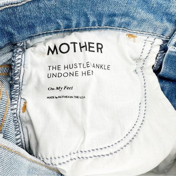 Mother Superior The Hustler Ankle Undone Hem On My Feet Wash - Picture 10 of 10